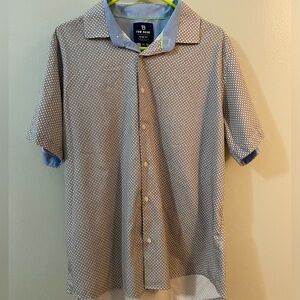 Tom Baine Slim Fit Performance Short Sleeve Polo. Size XL